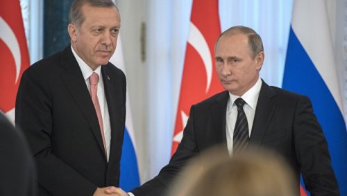 Al Jazeera рассказал о "рукопожатии на миллиард" Путина и Эрдогана