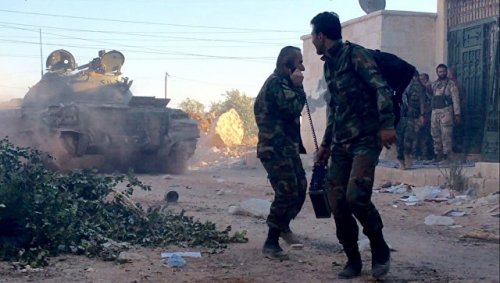 Сирийская армия начала штурм на юго-западе Алеппо