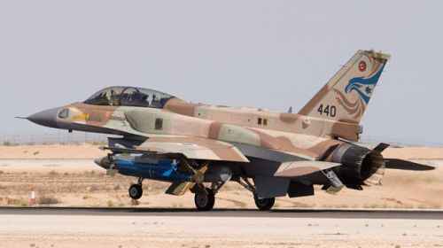ВВС Израиля нанесли удар по позициям сирийской правительственной армии 