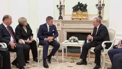 Владимир Путин: товарооборот между Россией и Словакией может быть восстановлен