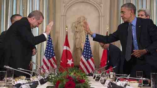 Эрдоган согласился на предложение Обамы поучаствовать в освобождении Ракки от ИГ 