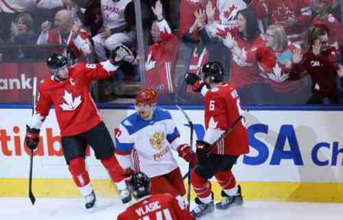 Россия уступила Канаде в полуфинале Кубка мира по хоккею 
