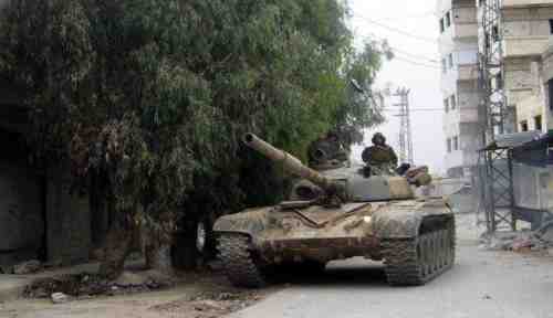 Сирийская армия развивает наступление на разных участках фронта 