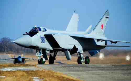 МиГ-31 развернуты на новой авиабазе в Сирии 