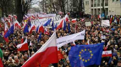 За протестами в Польше видится интерес внешних политических сил 