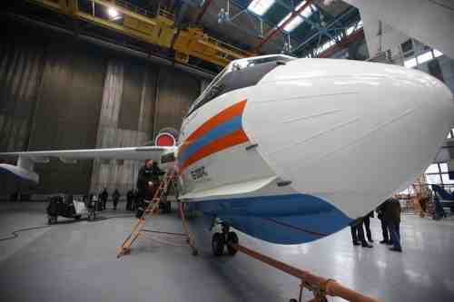 Морскую авиацию в 2018 году вооружат самолетом-амфибией Бе-200 