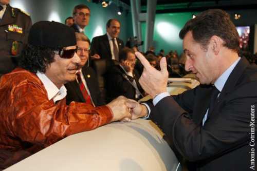 Каддафи отомстил Саркози даже после смерти
