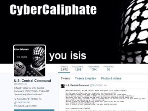 Боевики «Исламского государства» взломали аккаунт центрального командования США в Twitter