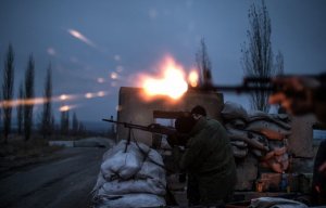 На блокпосту под Донецком расстрелян грузовик карателей, двое боевиков убиты