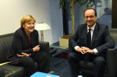 Франсуа Олланд и Ангела Меркель завтра прибудут в Москву для обсуждения ситуации на Украине