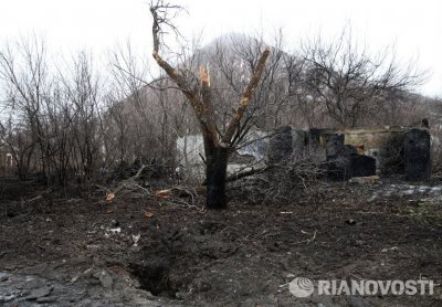 Во всех районах Донецка слышна канонада, в городе новые разрушения