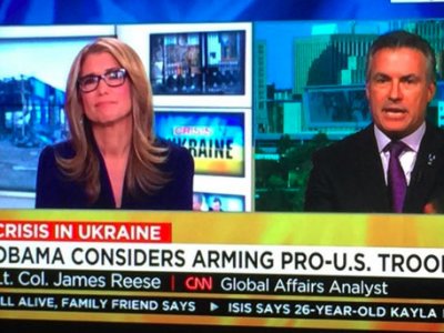 В эфире телеканала CNN армию Украины назвали «проамериканской»