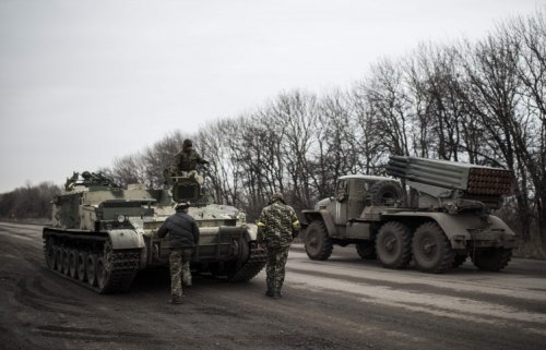 Украинские войска оставили 14 населенных пунктов в районе Дебальцево