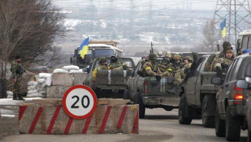 Украинские силовики: обстрелов в районе Мариуполя за ночь не было