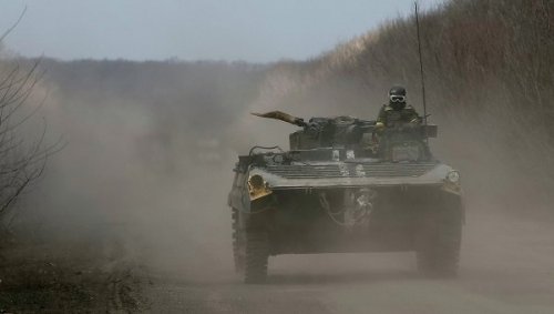 Генштаб Украины: 110 силовиков попали в плен в районе Дебальцево