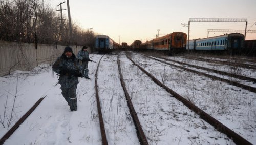 МЧС ЛНР: подорвана железная дорога, соединяющая республику с Украиной