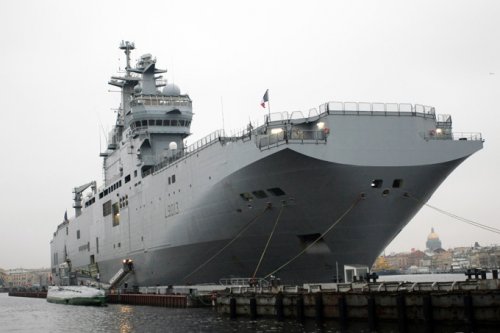 В понедельник во Франции начнутся ходовые испытания второго построенного для России "Мистраля"