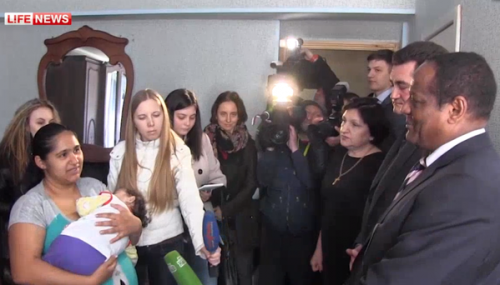 Представитель ООН посетил пункты проживания украинских беженцев