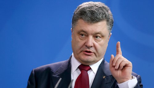 В интервью немцам Порошенко обвинил ополченцев и Россию в срыве мирных соглашений