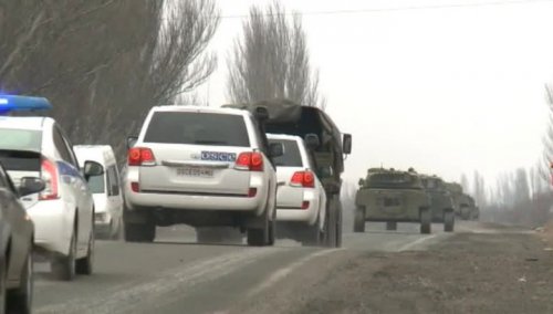 Украинские военные обстреляли под Широкино наблюдателей ОБСЕ