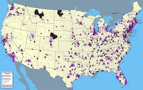 Где укрыться от ядерного удара русских? CBS опубликовала карту таких мест для американцев