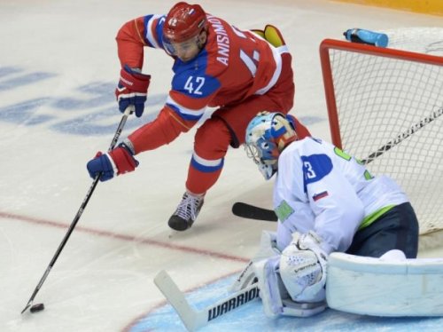 Хоккей: Россия - Словения. ЧМ-2015