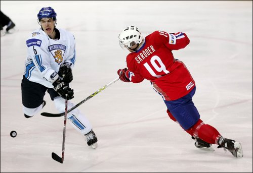 Хоккей: Норвегия — Финляндия. ЧМ-2015
