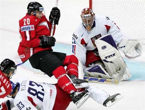 Хоккей: Чехия - Австрия. ЧМ-2015