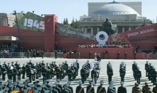 Парад Победы в Новосибирске