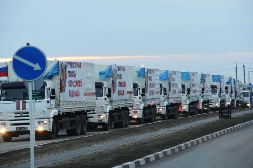 МЧС начало готовить отправку очередной колонны с гуманитарной помощью в Донбасс