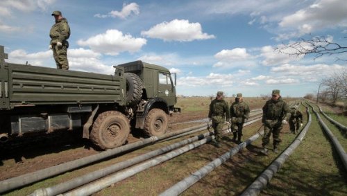 Минобороны РФ завершило укладку в Крыму трубопровода для пресной воды