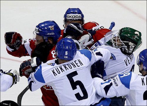 Хоккей: Финляндия - Чехия. ЧМ-2015