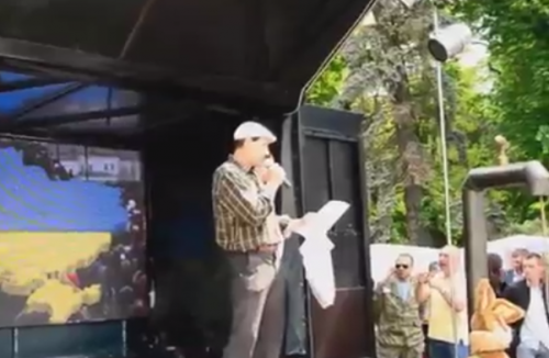 Майданщики митингуют в Киеве: Требуют вернуть времена Януковича