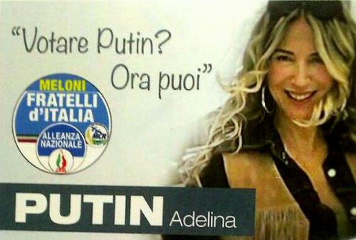 В итальянскую политику ворвалась "сексуальная кузина Путина"