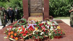 Мемориал воинам CCCР, погибшим от налета авиации США, открыт в Сербии