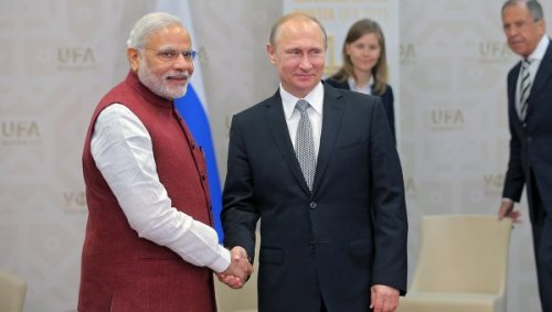 Путин: ШОС начинает процесс присоединения Индии к организации