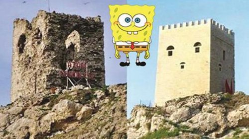 В парламенте Турции разберутся с крепостью, похожей на Губку Боба