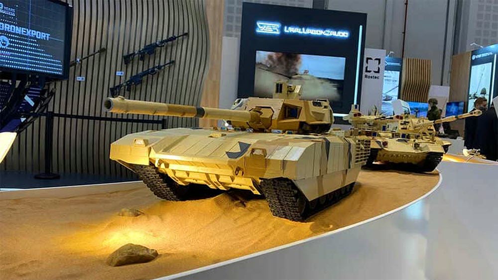 Танк Т-14 "Армата" в Абу-Даби IDEX 2021