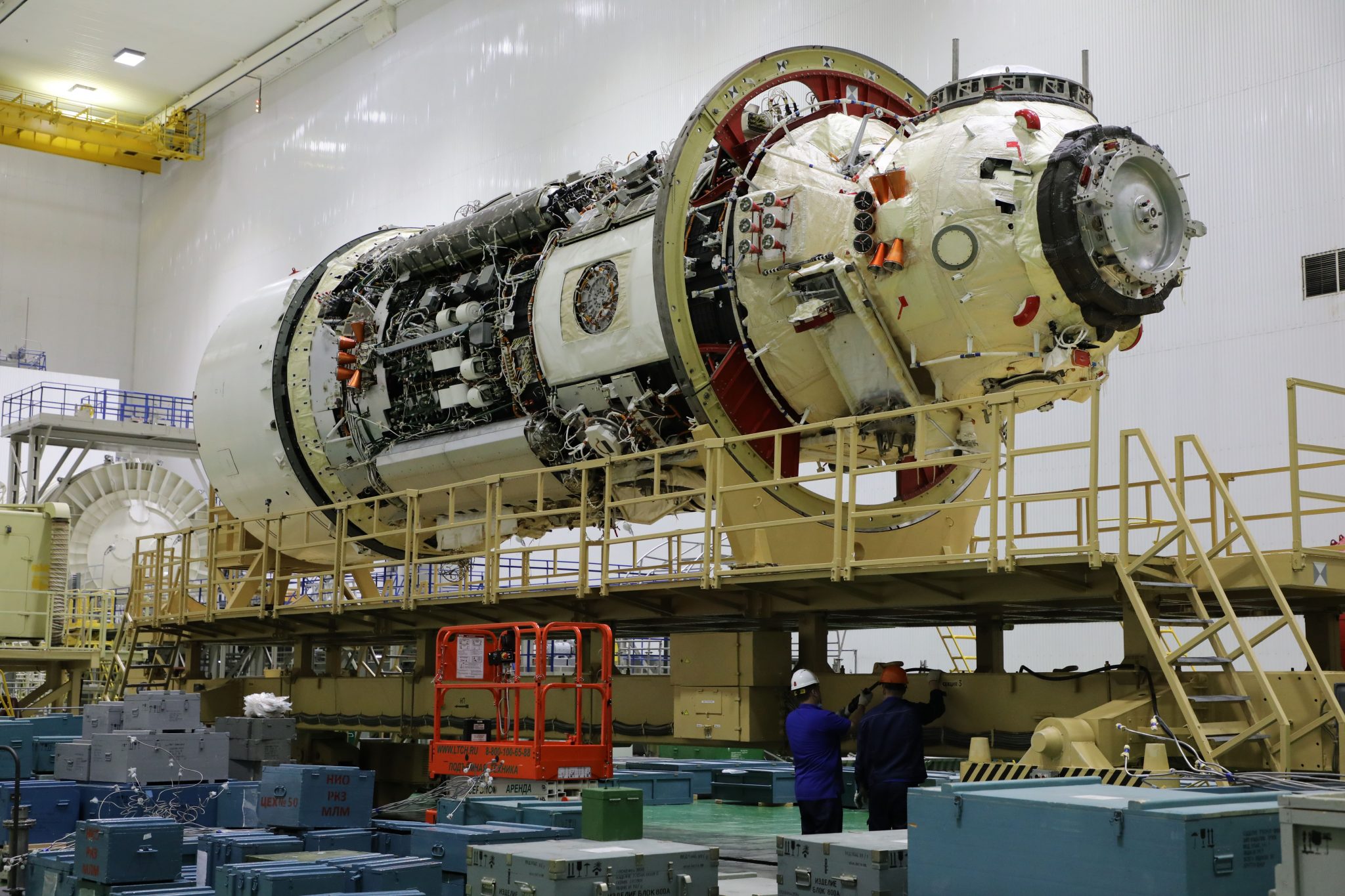 Россия успешно запустила к МКС модуль «Наука»